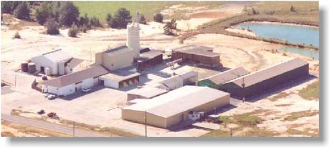 Aerial view of Bainbridge Georgia manufacturing plant
